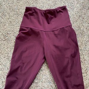 High waisted leggings